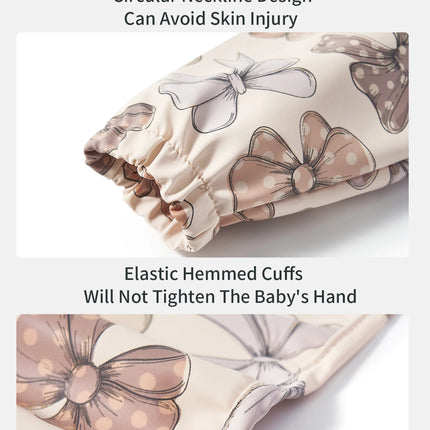 Baby Bibs Toddler Waterproof Long Sleeve