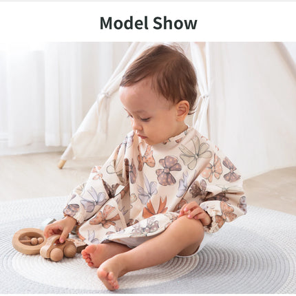 Baby Bibs Toddler Waterproof Long Sleeve