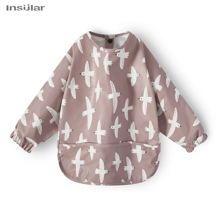 Baby Bibs Toddler Waterproof Long Sleeve