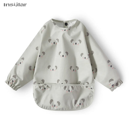 Baby Bibs Toddler Waterproof Long Sleeve