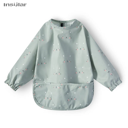 Baby Bibs Toddler Waterproof Long Sleeve