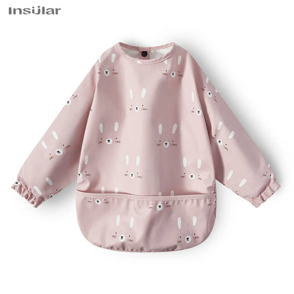 Baby Bibs Toddler Waterproof Long Sleeve