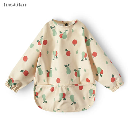Baby Bibs Toddler Waterproof Long Sleeve