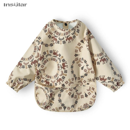 Baby Bibs Toddler Waterproof Long Sleeve
