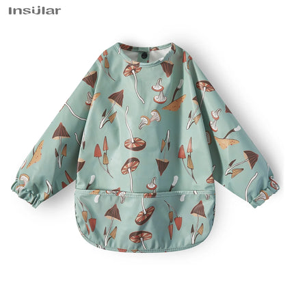 Baby Bibs Toddler Waterproof Long Sleeve