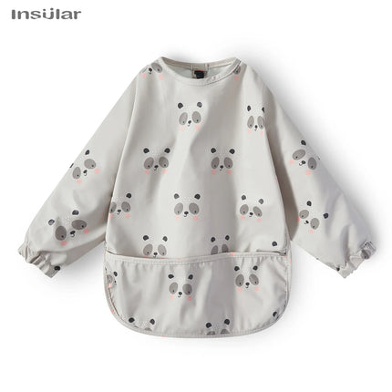 Baby Bibs Toddler Waterproof Long Sleeve