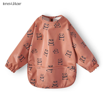 Baby Bibs Toddler Waterproof Long Sleeve