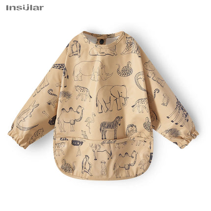 Baby Bibs Toddler Waterproof Long Sleeve