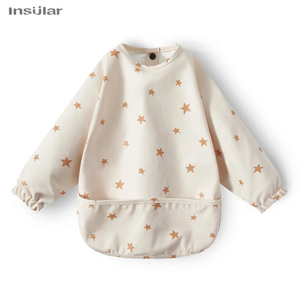 Baby Bibs Toddler Waterproof Long Sleeve