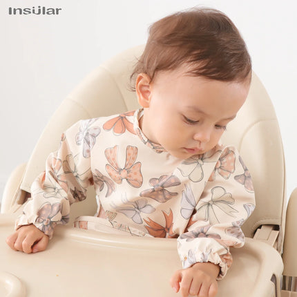 Baby Bibs Toddler Waterproof Long Sleeve