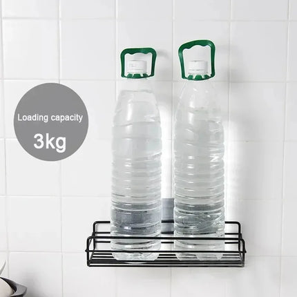 Wall-Mounted Corner Bathroom Shelf