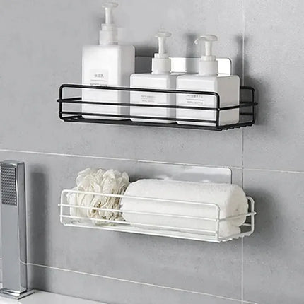 Wall-Mounted Corner Bathroom Shelf